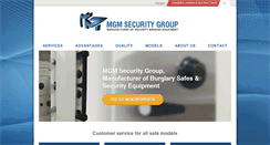 Desktop Screenshot of mgmsecuritygroup.com
